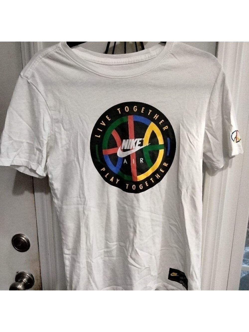 Nike Live Together Play Together White T-shirt